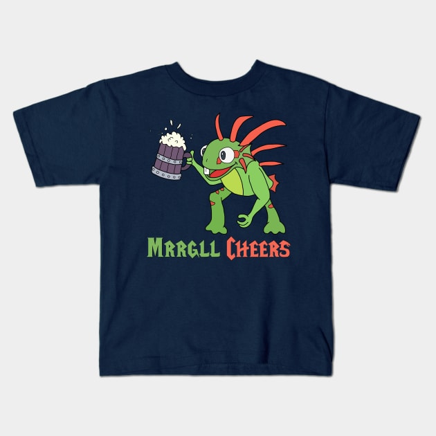 Murloc Cheers | Mrrgll Kids T-Shirt by MrDoze